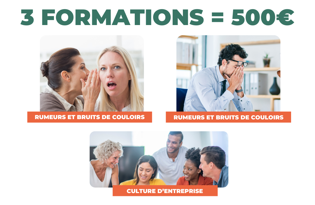 PACK DE 3 FORMATIONS