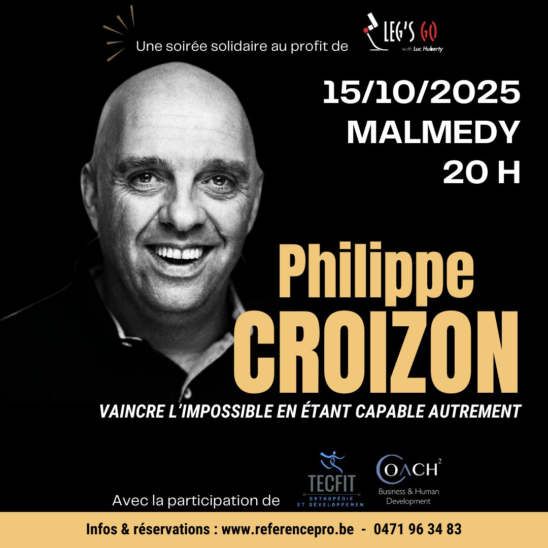 CONFÉRENCE - Philippe Croizon